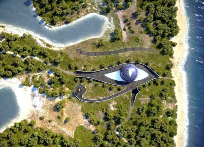 Eco-House, Luis de Garrido, green design, sustainable design, eco-design, Turkey, geothermal, photovoltaic energy, rainwater harvest, energy efficiency, solar gain, natural heating, natural lighting, natural ventilation, tilted louvers, biological wastewater treatment, off-grid, self-sufficient