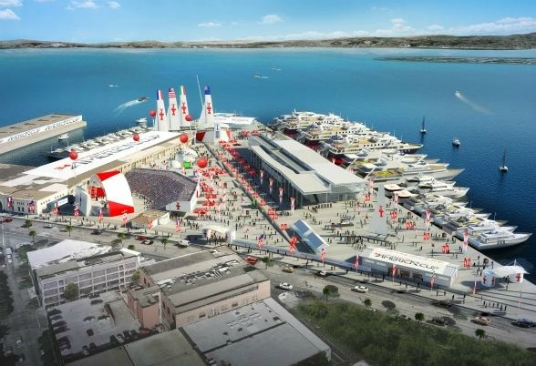 aecom, america's cup, san francisco, green design, sustainable design, green buidling, port of san francisco, kmd architects, pfau long architecture, boat race, yacht race, urban planning, urban space