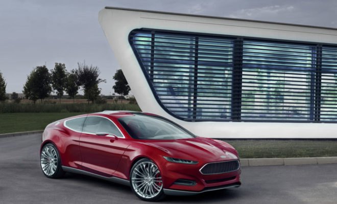 Ford EVOS Concept, concept car, PHEV, plug-in hybrid, electric vehicle, hybrid vehicle, electric car, Ford concept car, Frankfurt Motor Show, green automotive design, alternative transportation, green transportation