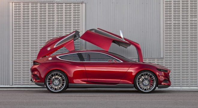 Ford EVOS Concept, concept car, PHEV, plug-in hybrid, electric vehicle, hybrid vehicle, electric car, Ford concept car, Frankfurt Motor Show, green automotive design, alternative transportation, green transportation