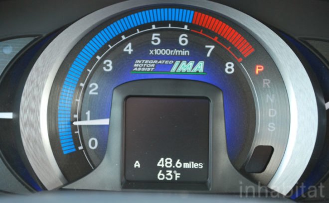 Honda Insight, test drive, Inhabitat test drive, Honda hybrid, Honda Insight hybrid, electric hybrid, electric vehicle, electric car, green transportation, green automotive design, alternative transportation, Laura K. Cowan, Transportation Editor, Laura Cowan
