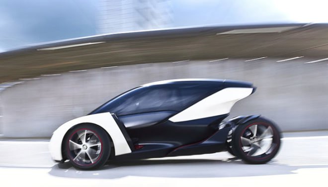 Opel One Euro Car, Opel concept, electric concept car, concept car, city car, electric car, electric vehicle, Frankfurt Motor Show, green automotive design, green transportation, alternative transportation