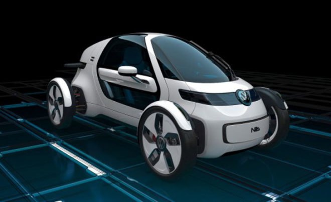 Volkswagen NILS Concept, concept car, Frankfurt Motor Show, electric car, electric vehicle, lithium ion, city car, green transportation, alternative transportation, green automotive design