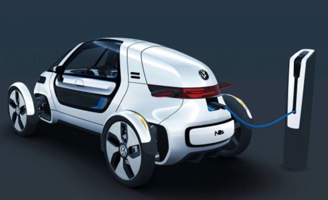 Volkswagen NILS Concept, concept car, Frankfurt Motor Show, electric car, electric vehicle, lithium ion, city car, green transportation, alternative transportation, green automotive design