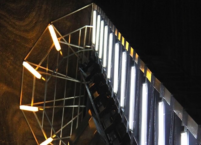 Salina Turda Salt Mine, Adapative reuse, Christopher Nolan, Batman, Transylvania, green design, sustainable design, futuristic lighting, existing infrastructure, eco-design, Romania