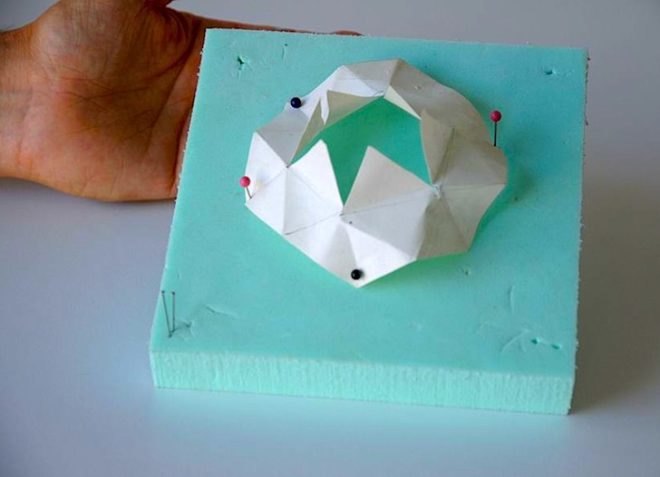 green building, eco-design, sustainable design, green design, Starlight Theater, Studio Gang Architects, Rockford Illinois, origami, petal-like panels