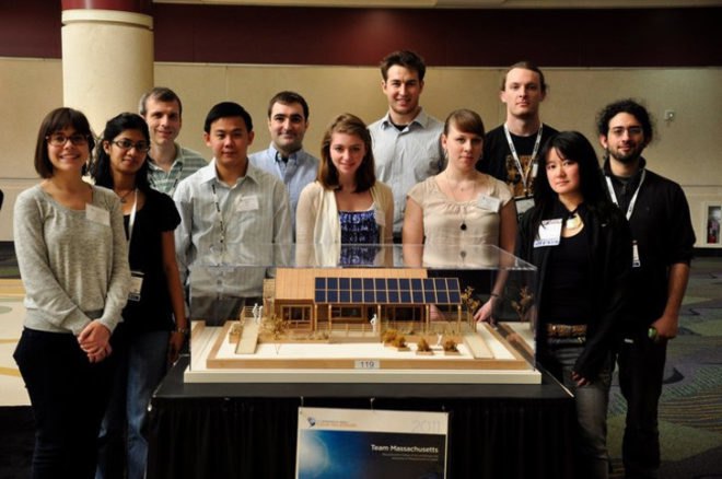 2011 solar decathlon, solar decathlon,US Department of Energy Solar Decathlon, Team Massachusetts, Massachusetts College of Art and Design, University of Massachusetts at Lowell, 4D home, solar power, solar panels,passive design, passive solar design, eco design, green design