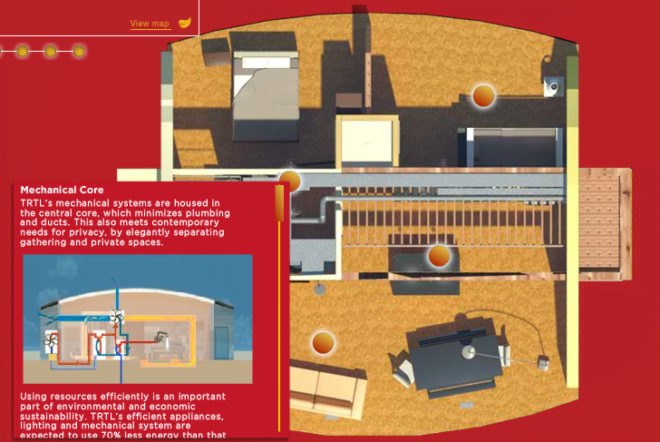 green design, eco design, sustainable design, Solar Decathlon 2011, Team Canada, TRTL, University of Calgary, net zero energy home, solar array, Titanwall SIP