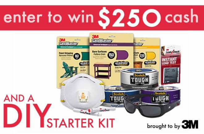 3M DIY Starter Kit Giveaway, 3m, diy projects, 3m products, 3m giveaway, inhabitat 3m giveaway, 3m safety glass, 3m respirator, 3m lead check swaps, 3m scotch blue tape