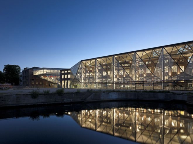 architecture, sustainable building, green design, eco design, sustainable design, AART, AART architects, denmark, elsinore, the culture yard, elsinore culture yard, denmark shipyard, denmark architecture, denmark cultural center, recycled materials, recycled shipyard, recycled architecture