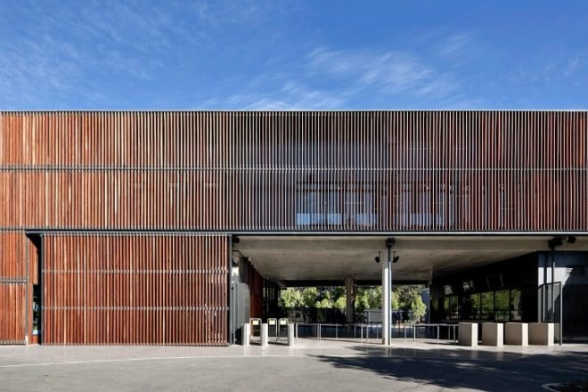 Adelaide Zoo Entrance, Hassel Studio, living walls, green roof, eco zoo, adelaide, australia