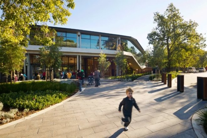 Adelaide Zoo Entrance, Hassel Studio, living walls, green roof, eco zoo, adelaide, australia
