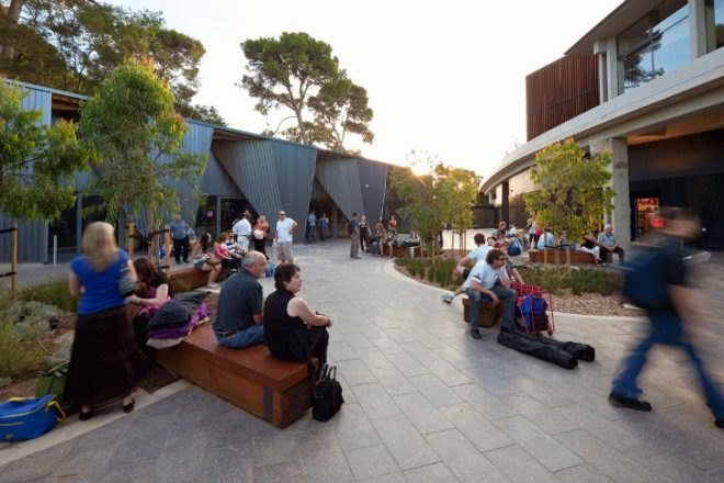 Adelaide Zoo Entrance, Hassel Studio, living walls, green roof, eco zoo, adelaide, australia