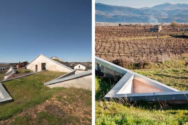 Sustainable Building,green roof,energy efficiency,biomimicry,spanish design,leon province,insultaion,energy efficiency,cool house,bioclimaric architecture