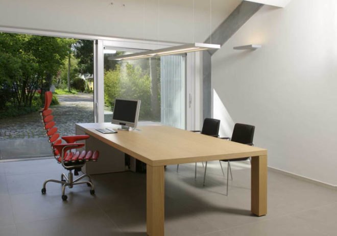 green design, eco design, sustainable design, Eindhoven, Studio R-1, Architecten en|en, metal skin facade, home office Hugo de Ruiter