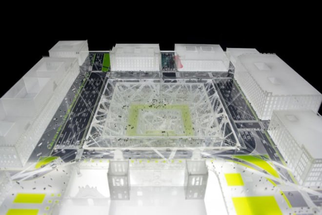 BNKR Arquitectura, earthscraper, BNKR, green design, sunstainable design, eco design, underground, underground skyscraper, water turbine, green space, sustainable building, green building, underground building, Mexico City, Zocalo, green city, green architecture, sustainable architecture, underground architecture