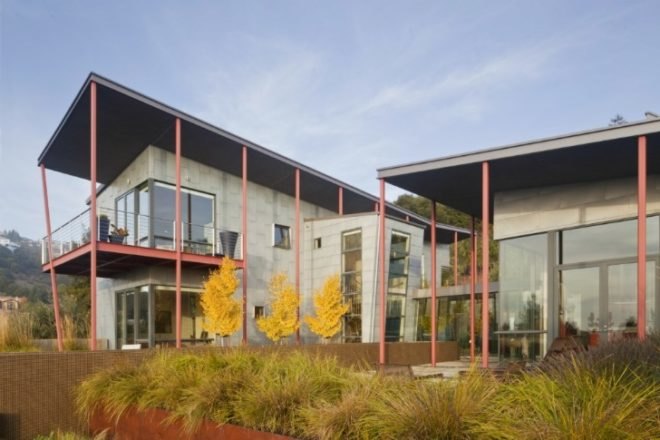Berkeley Courtyard House, WA Design, solar power, natural ventilation, low maintenance, berkeley, green home