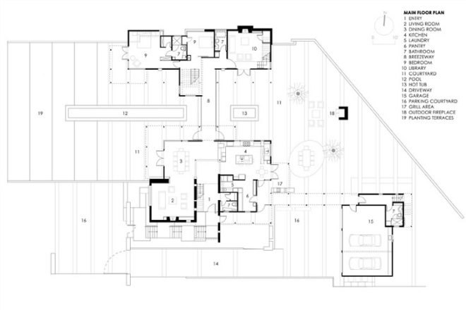 Berkeley Courtyard House, WA Design, solar power, natural ventilation, low maintenance, berkeley, green home
