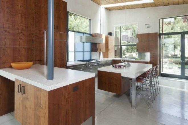 Berkeley Courtyard House, WA Design, solar power, natural ventilation, low maintenance, berkeley, green home