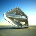 Christopher Daniel, prefab, modular, desert, eco-design, sustainable design, green design, glass panels, transparency, daylighting, hydraulic power, energy efficiency, daylighting, California Roll House
