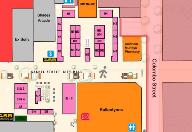 Earthquake recovery design, pop up mall, green shopping center,Re:Start Mall, Shipping container mall, Cargo container shopping mall, earthquake Christchurch container mall, eco mall, container shopping mall, pop up mall, Boxpark lawsuit,