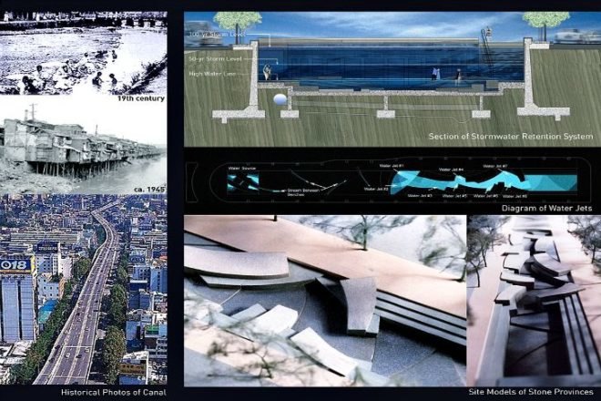 ChonGae Canal Restoration, Mikyoung Kim Design, Cheonggyecheon Stream, canal restoration, seoul, korea, urban green space
