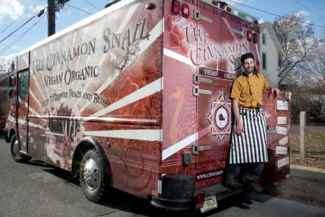 Vegan Lunch Truck, The Cinnamon Snail, Redbank, New Jersey, Hoboken, vegan, vegan fare, raw food, lunch truck