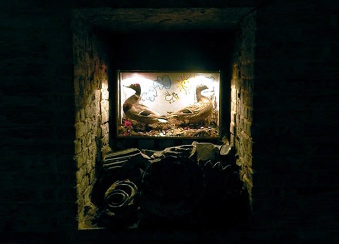 Contemporary art, green design, eco design, sustainable design, The Crypt Gallery, London, Claire Pinney, alternative art spaces, St. Pancras Parish Church London