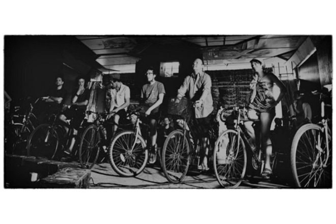 Cycle In Cinema, Magnificent Revolution, bike power, human power, pop up cinema, london,