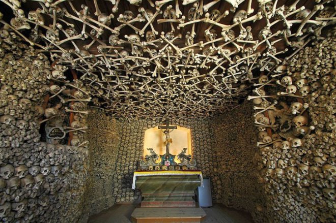 Czermna Chapel, Poland, Capela dos Ossos, green design, eco design, sustainable design, ossuary, bone church, Our Lady of the Conception of the Capuchins, Rome, Sedlec Ossuary, Czech Republic, Monastery of San Francisco, UNESCO world heritage, catacombs, San Bernardino alle Ossa,