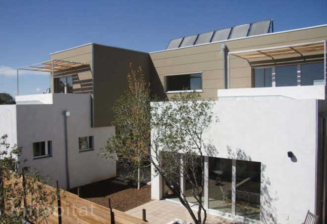 adobe modernism, eco home design, green home design, lowest energy home, mo+s+a, most energy efficient home, New Mexico green home, passive house, passive solar, passivhaus, PHIUS president, Santa Fe green home, thermal bridging, tilt windows, United sates Passivhaus, zero energy home