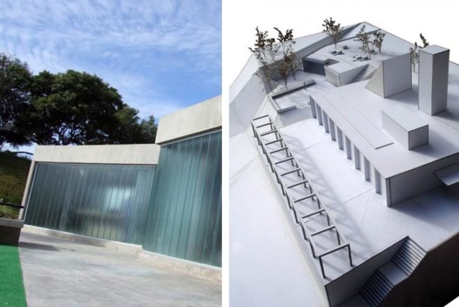 Urban design,Sustainable Building,social design,Green Lighting,Daylighting,public toilets,green roof,green roof urban design,U-shaped glass,inclusive design,argentina,argentine design,parana river,rosario city,park building,disable children,cement