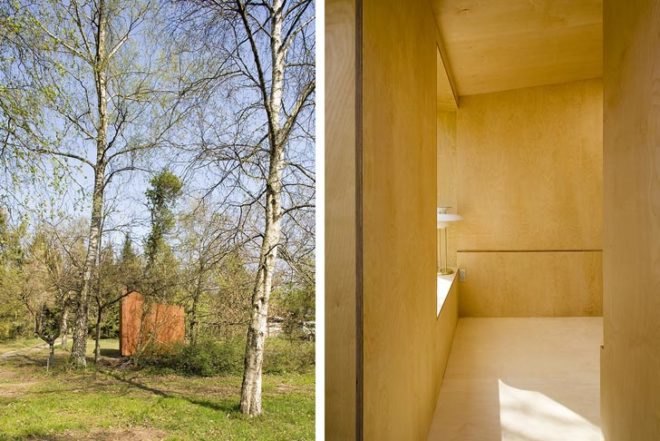 Green Materials,Prefab Housing,Air quality,danish design,small house,denmark,Denmark Prefab,birch,natural light,skylight,flexible interiors,local materials,sustainable wood