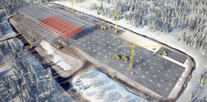green design, eco design, sustainable design, Arctic Circle, Facebook, server farm, Lulea, Sweden, Lulea River, hydroelectric power, waste heat