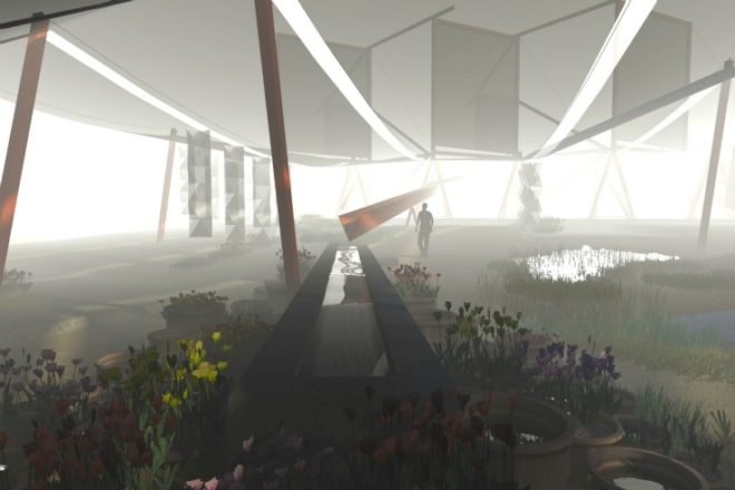 fog garden, fog collector, sustainable design, green design, water, social design, atacama desert, mist harvesting, fog harvesting, nevada museum of art, fog towers, fog collecting towers