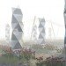fog garden, fog collector, sustainable design, green design, water, social design, atacama desert, mist harvesting, fog harvesting, nevada museum of art, fog towers, fog collecting towers