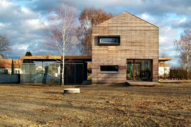House in Bohumilec, Mimosa Architekti, czech republic, green home, solar passive design