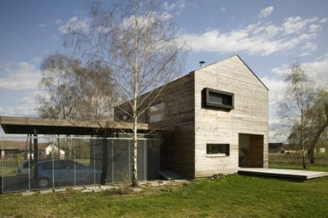 House in Bohumilec, Mimosa Architekti, czech republic, green home, solar passive design