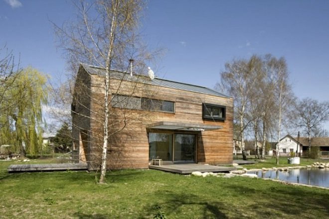 House in Bohumilec, Mimosa Architekti, czech republic, green home, solar passive design