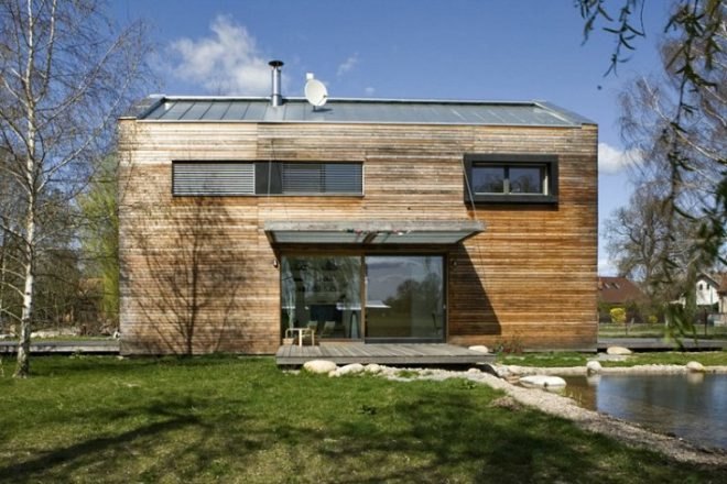 House in Bohumilec, Mimosa Architekti, czech republic, green home, solar passive design