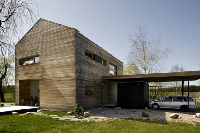 House in Bohumilec, Mimosa Architekti, czech republic, green home, solar passive design