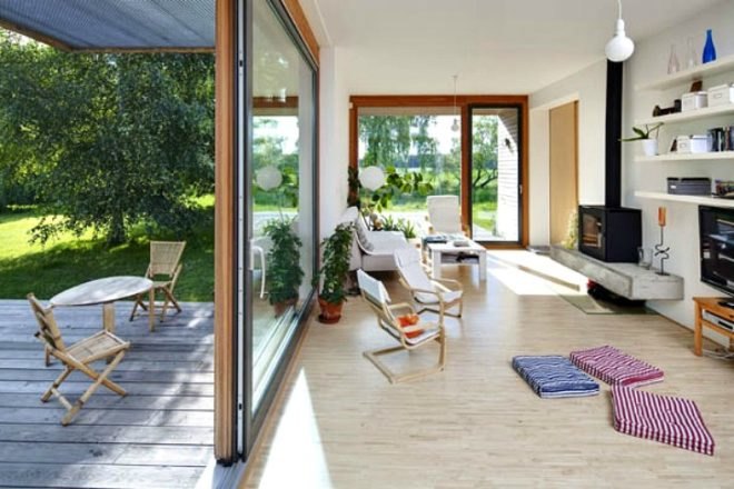 House in Bohumilec, Mimosa Architekti, czech republic, green home, solar passive design