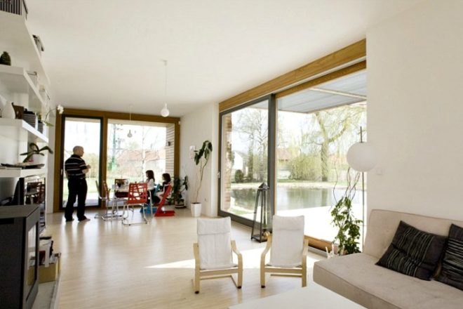 House in Bohumilec, Mimosa Architekti, czech republic, green home, solar passive design