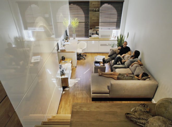 JPDA, East Village Studio, green design, small nyc apartments, tiny new york apartments, small spaces, small living, green interiors