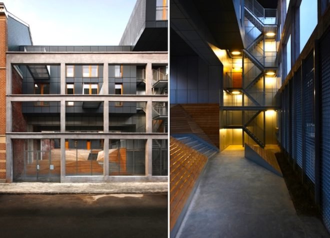 MDW Architecture, Brussels, Belgium, green design, sustainable design, eco-design, green roof, daylighting, natural materials, urban spaces, Le Lorraine, energy efficiency,