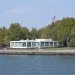 green design, eco design, sustainable design, LEED Platinum, Liberty Island, Acheson Doyle Partners Architects, geothermic heating, glass curtain, rain water recycling, Statue of Liberty Cruises