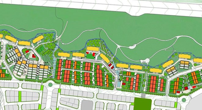 green design, eco design, sustainable design, Korea National Housing Competition, Mack Architects, Seoul, Pan Gyo Housing project, sustainable housing complex, green roof, natural ventilation