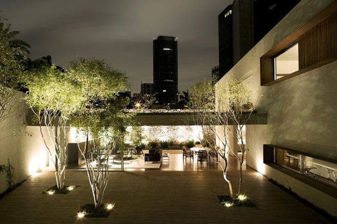 green design, eco design, sustainable design, Marcio Kogan, MK27, Chimney House, Brises soleil, open air residence, Brazil, Glass Curtain