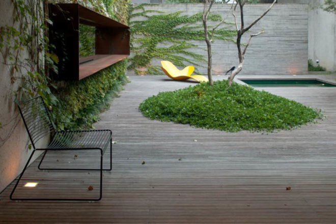 green design, eco design, sustainable design, Marcio Kogan, MK27, Chimney House, Brises soleil, open air residence, Brazil, Glass Curtain