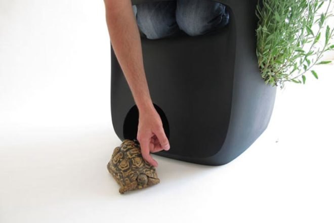 Urban farming,Recycled Materials,Modern Pets,green pets Green,Products,Green Materials,green furniture,Gardening,Botanical,biomimicry,spanish design,martin azua,recycled polyethylene chair,furniture to interact with animals
